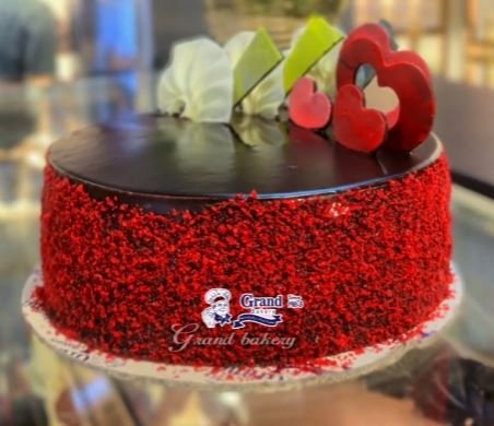 Red Velvet Glaze Cake